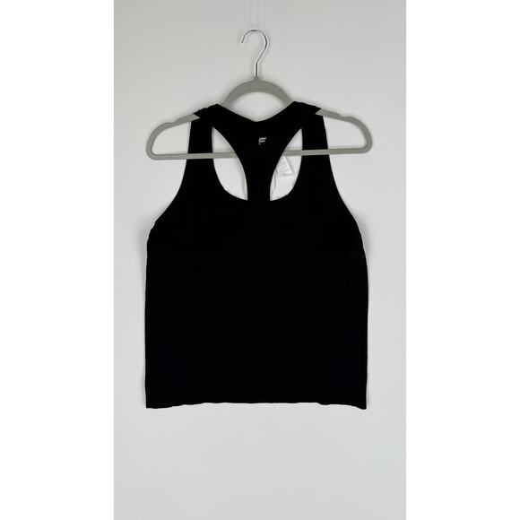 Fabletics Feather Tech Racerback Tank Top Black Womens XL New Athletic Shirt - Picture 7 of 9